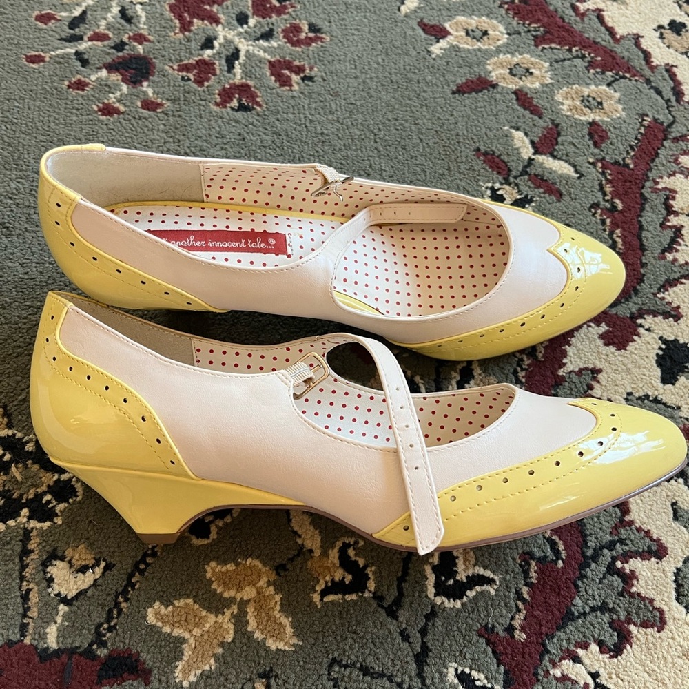 B.A.I.T. Bait Footwear Ione Heels Yellow